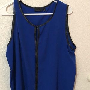Apt 9 royal blue blouse
